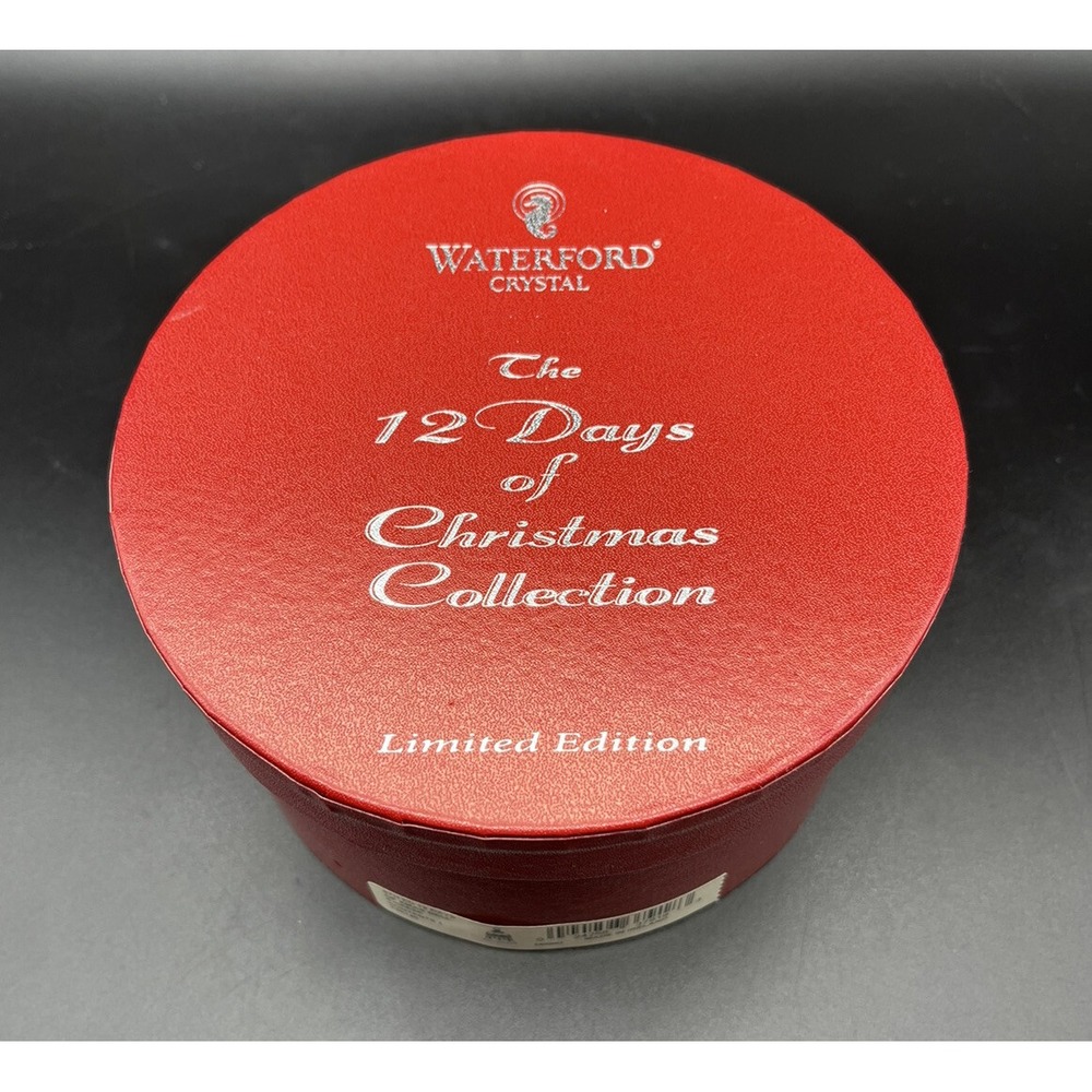 Waterford Ltd Crystal 6th Edition 12 Days Of Christmas 6 Geese A Laying Bell